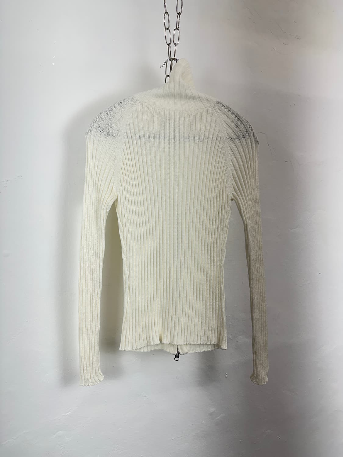 MK Klein High-Neck Ribbed 2way Knit Zip- 상품이미지8