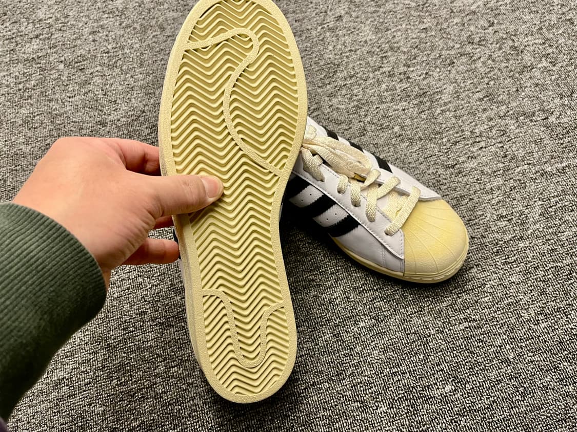 [280] 아디다스 슈퍼스타 프리미엄 화이트블랙 새제품 상품이미지6