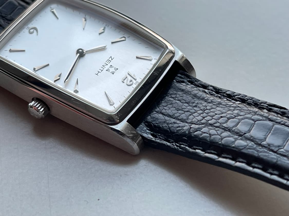 제니스 빈티지 수동 사각 탱크 시계 상품이미지6