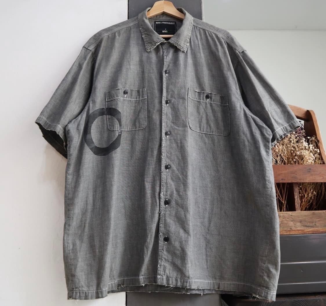 네이버후드 01ss 하프셔츠 상품이미지1