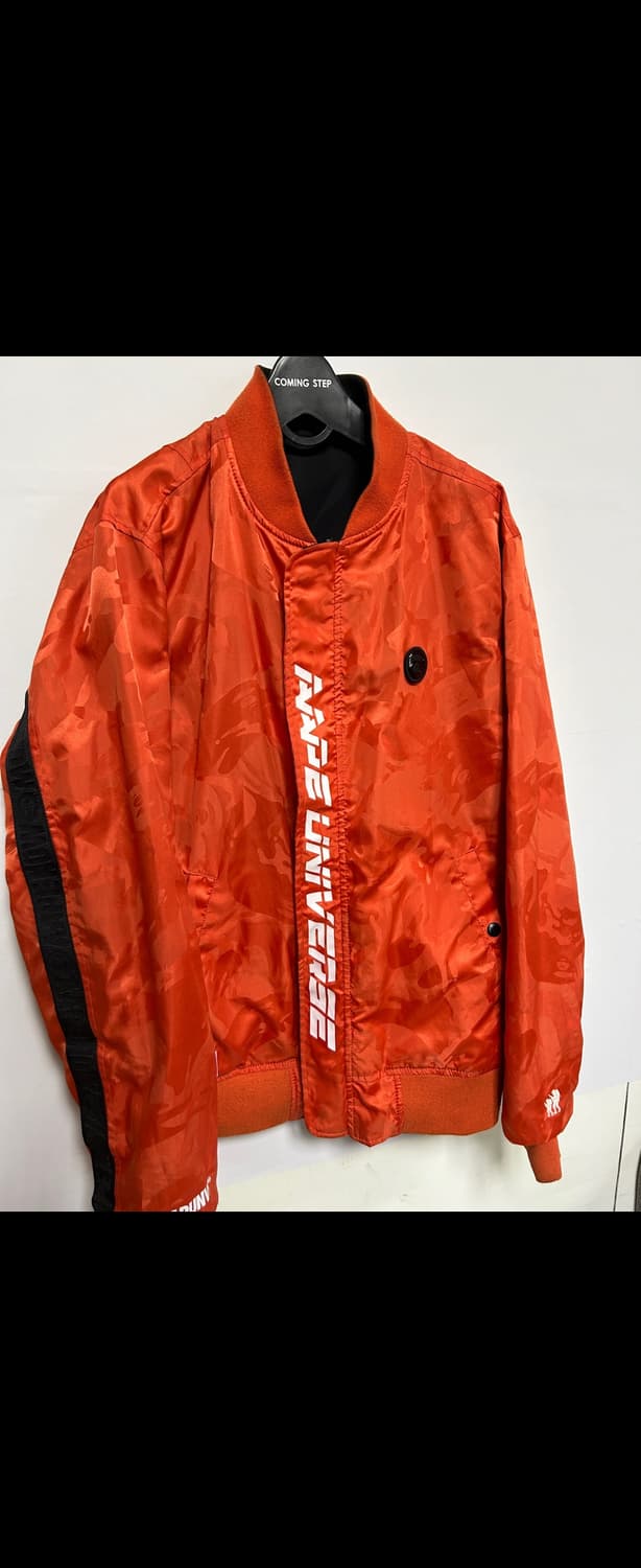 에이프 베이프 항공점퍼 블루종 정품 XL사이즈 상품이미지2