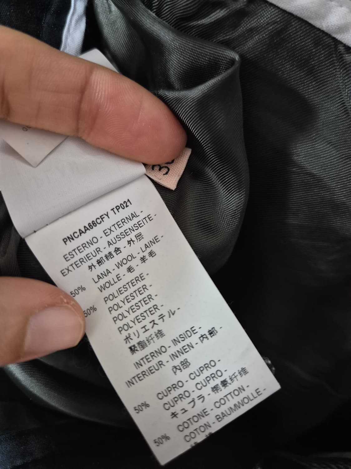 (정품) 플랜씨 팬츠 벨트 체크팬츠 반바지 36 PLAN C 상품이미지6