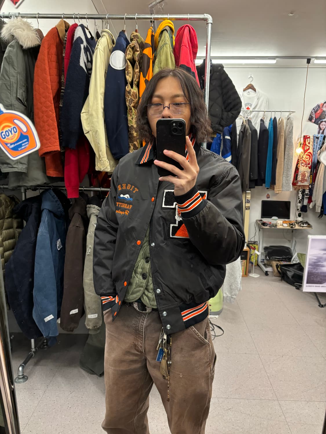 90s 미국 바시티 TIGER 상품이미지7