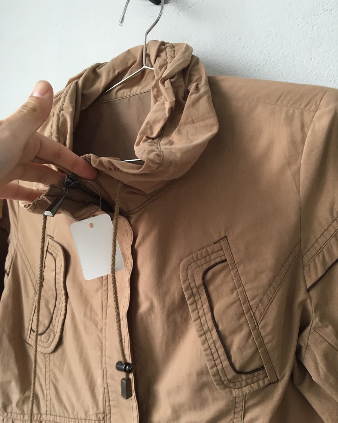 Neck line point jacket 상품이미지4