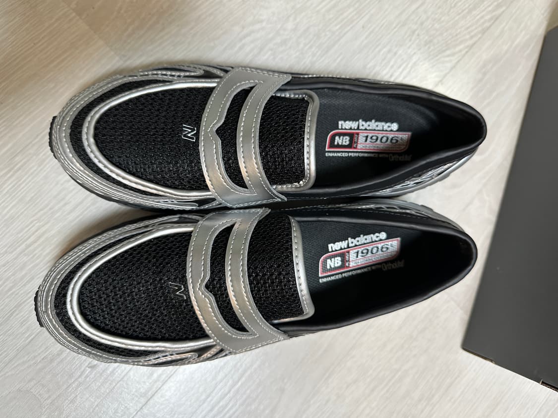 [270] 뉴발란스 1906L 실버/블랙 스니커즈 상품이미지4