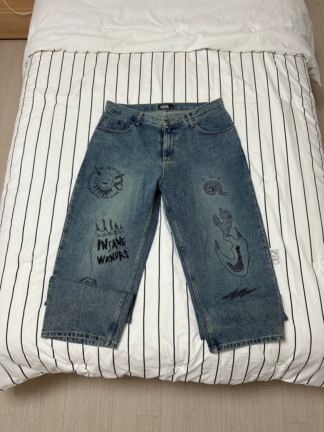 인세인개러지x위캔더스 배기진(L) 상품이미지1