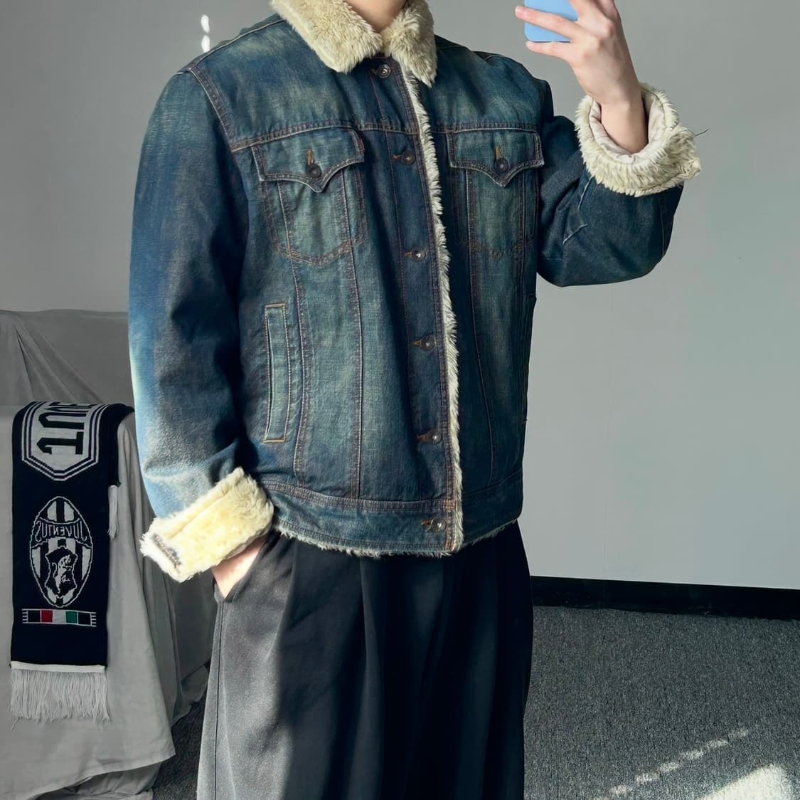 리바이스 빈티지 쉐르파 데님 트러커 자켓  상품이미지2