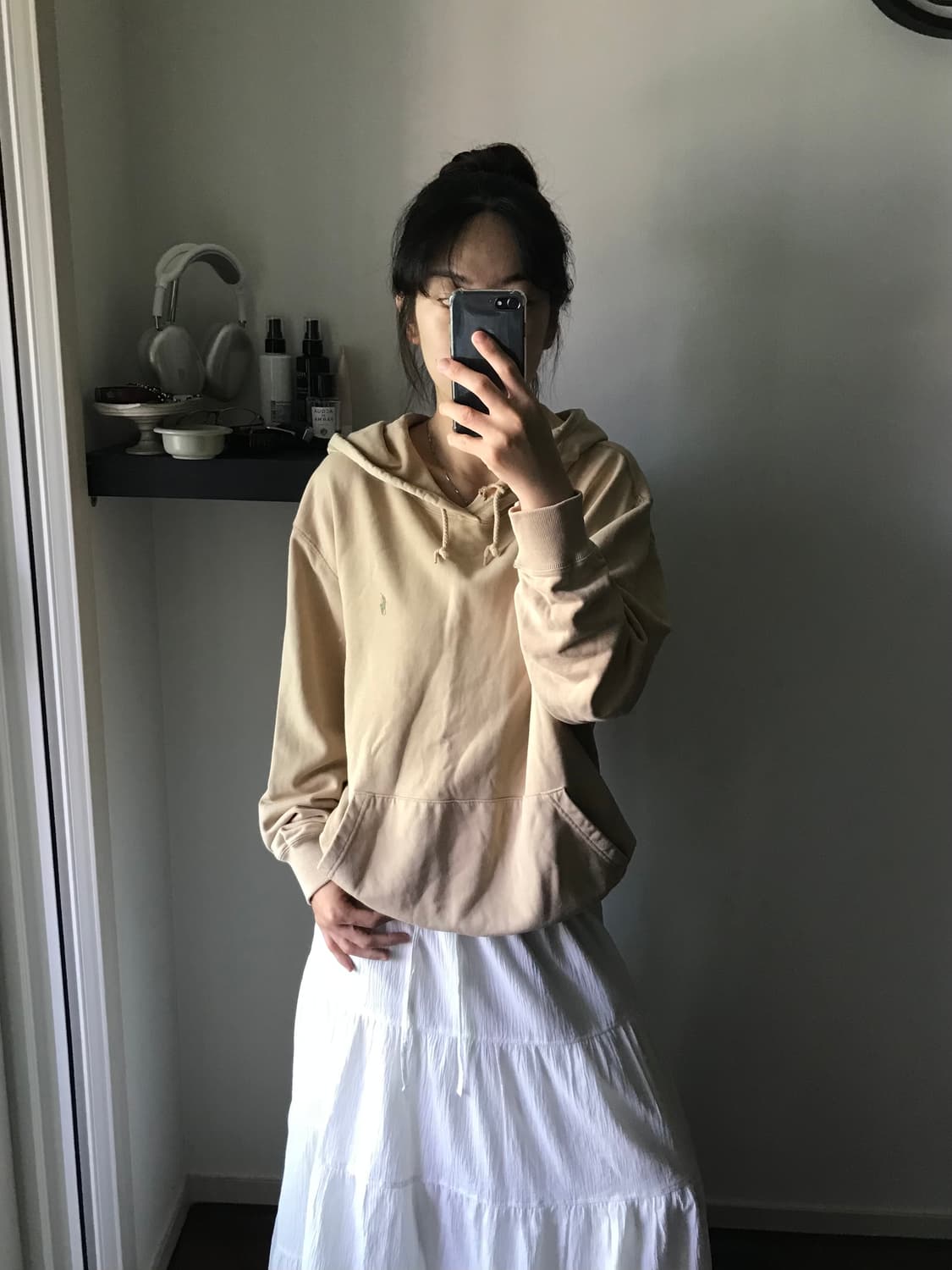 폴로 랄프로렌 포니 로고 베이지 후드티 상품이미지2