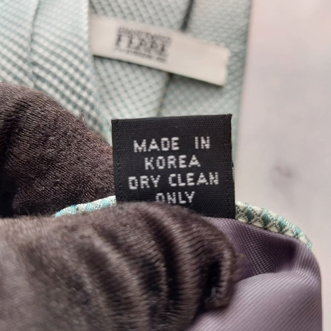 지안프랑코페레 실크 마이크로 텍스처 넥타이 8.6cm A+등급 K1848 상품이미지10