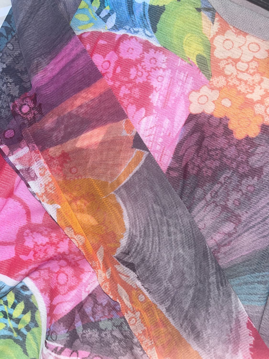 Tropical see-through knit 상품이미지4