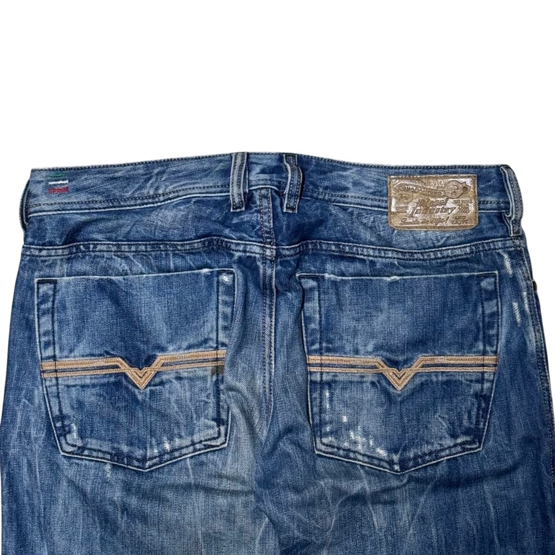 디젤 자티니 워싱 플레어 세미 부츠컷 데님팬츠 상품이미지7