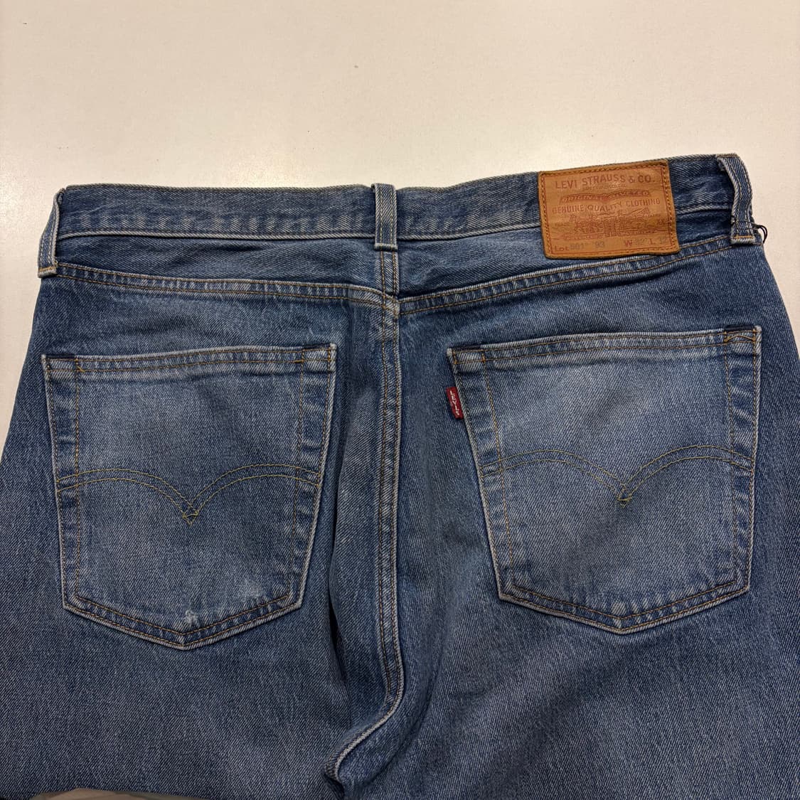 [32] 리바이스 501 93 스트레이트 청바지 데님 팬츠 C422 상품이미지3