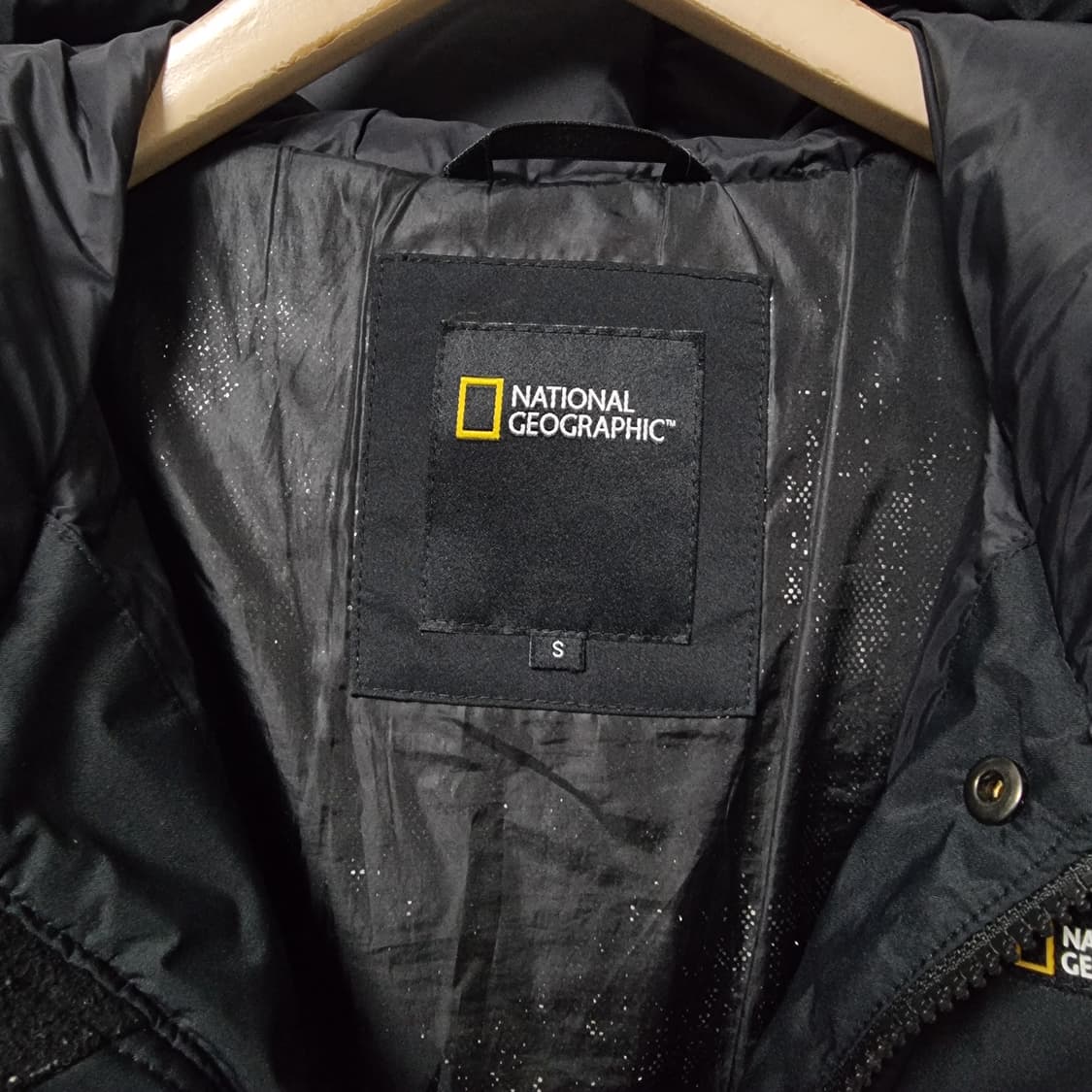 내셔널 지오그래픽 덕다운 숏 패딩 90 상품이미지4