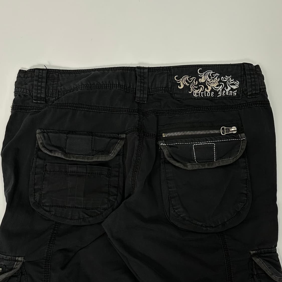 Black y2k cargo pants 상품이미지8