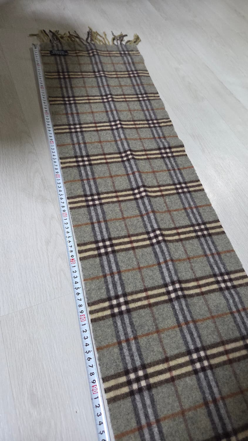 버버리 노바체크 캐시미어 머플러 상품이미지5