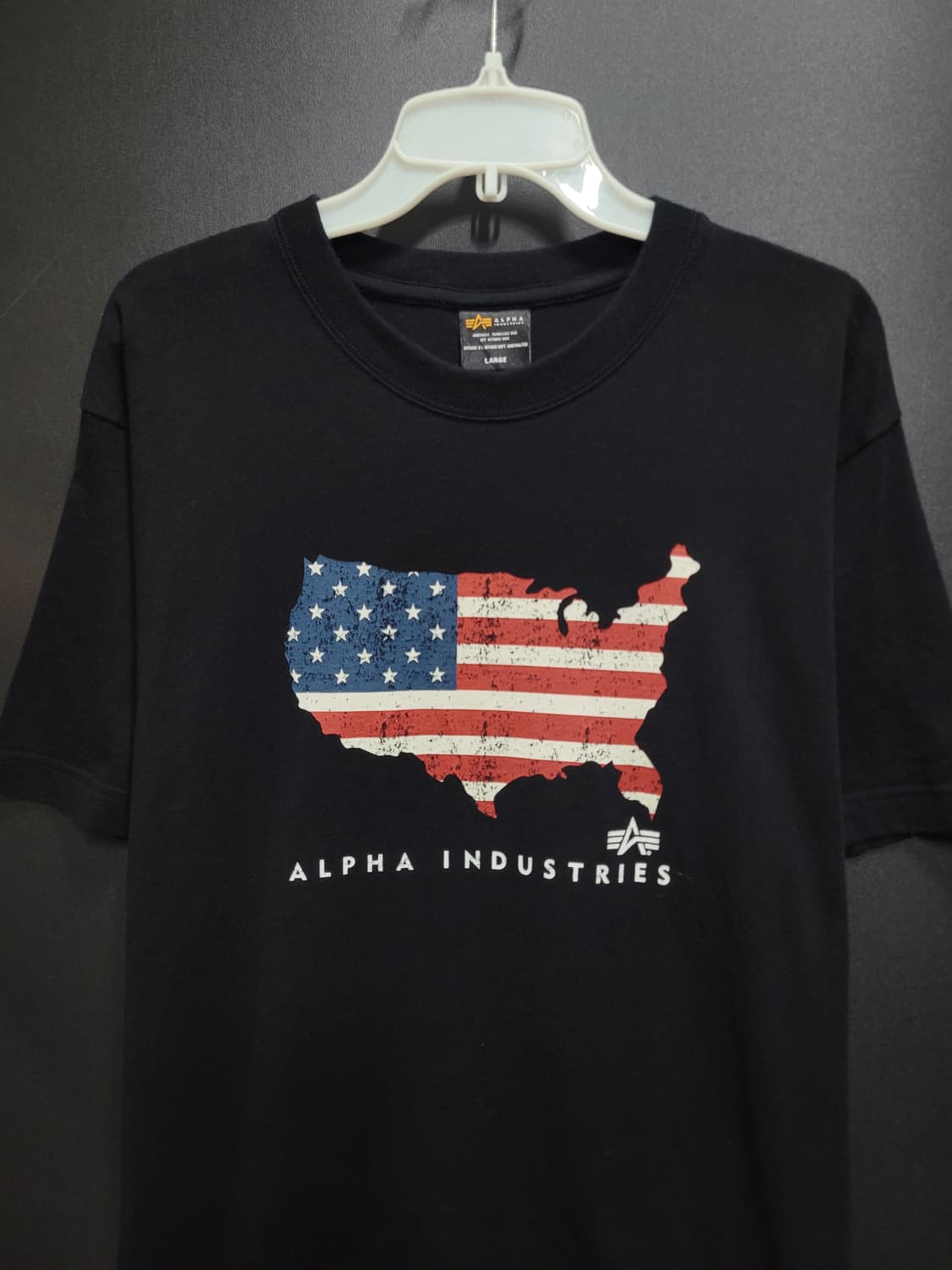 ALPHA INDUSTRIES 알파 인더스트리 성조기 셔츠 상품이미지1