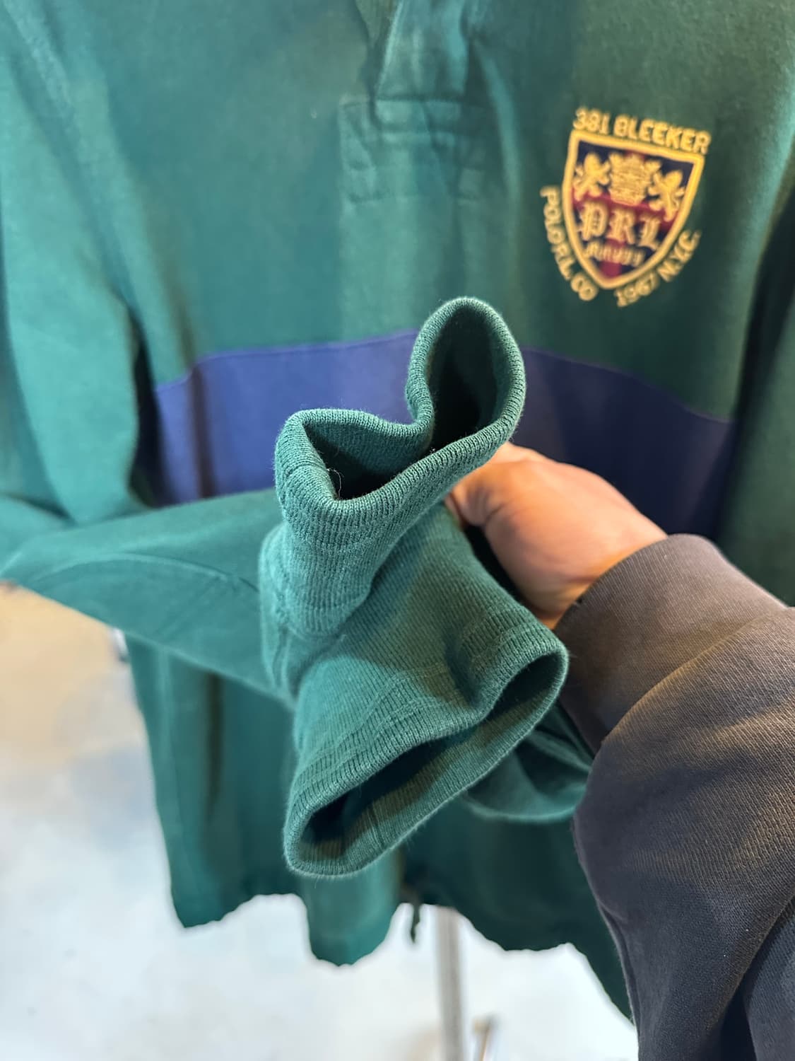 폴로 랄프로렌 자수 럭비셔츠 럭비티셔츠 상품이미지6