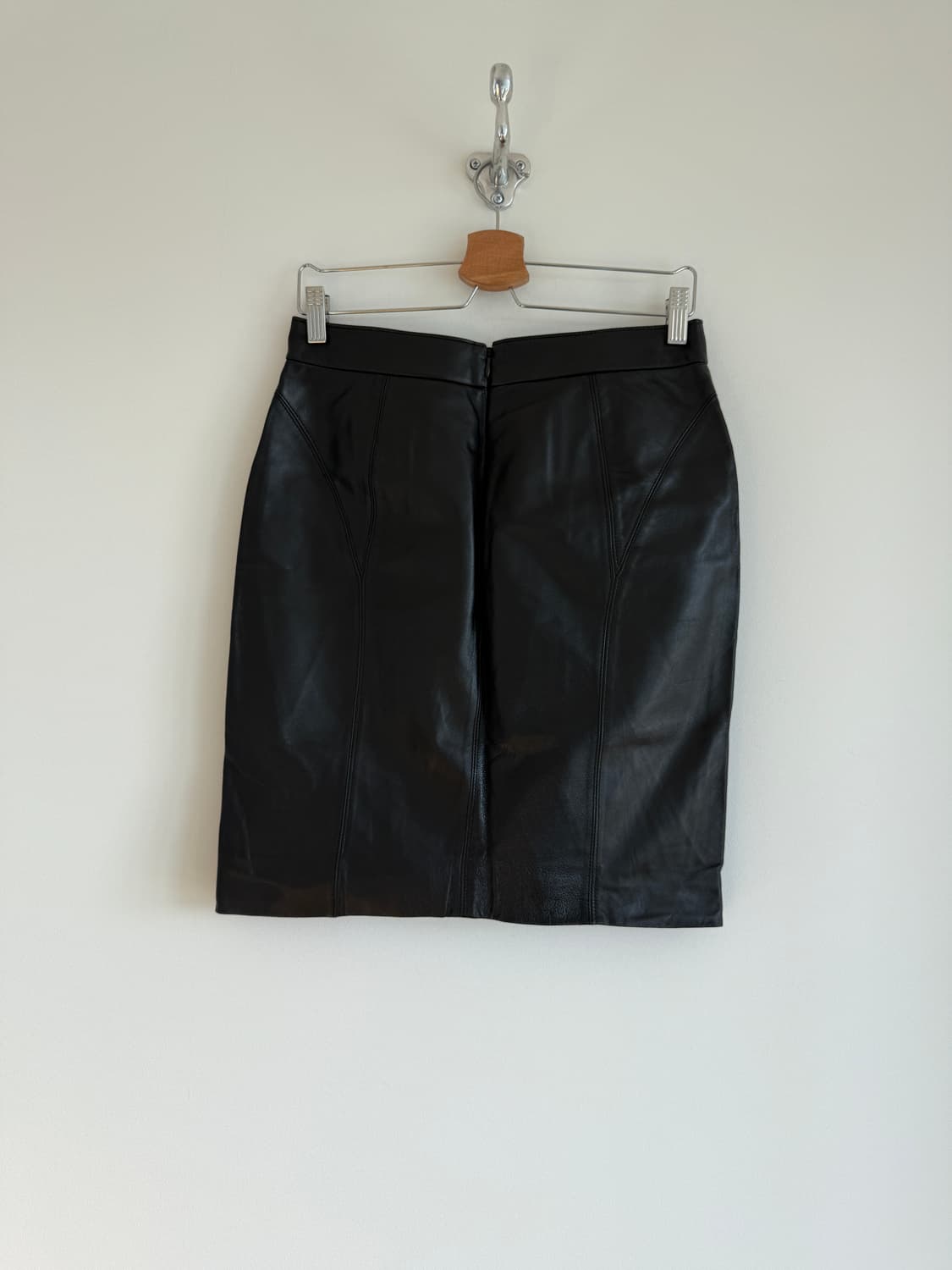 MICHAA 레더 스커트 상품이미지3