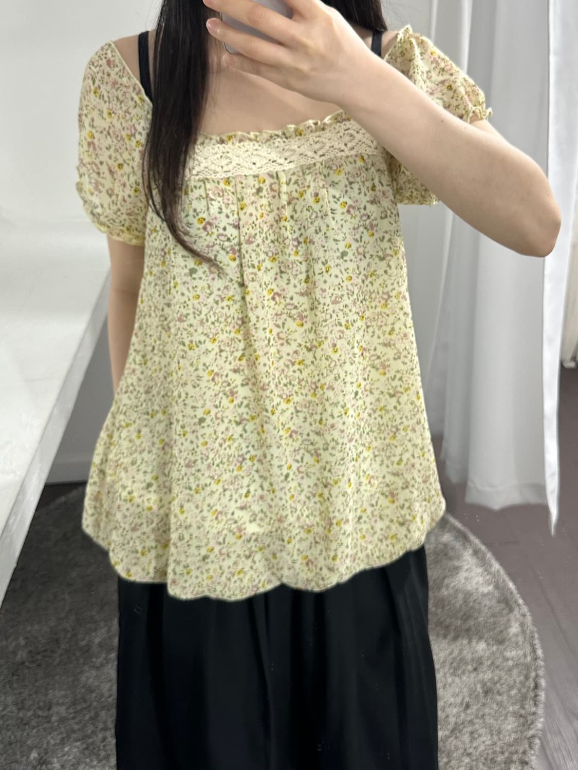 flower mori blouse 상품이미지4
