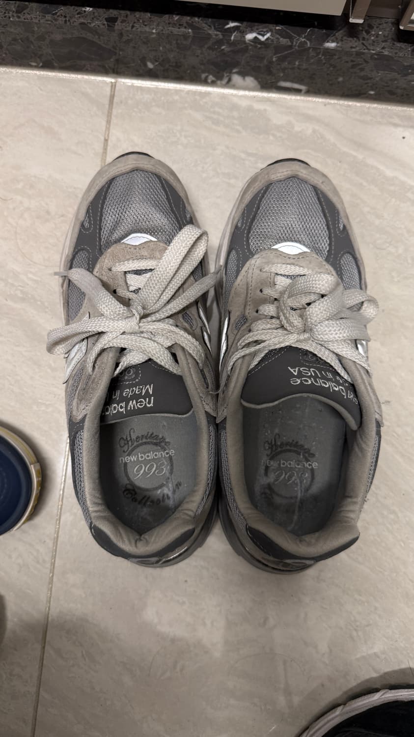 (260) 뉴발란스 993 그레이 미국버전 상품이미지1