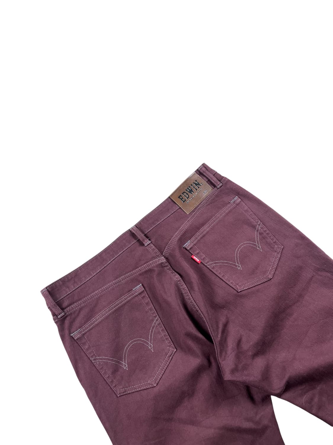 Edwin 와인컬러 데님팬츠  상품이미지5