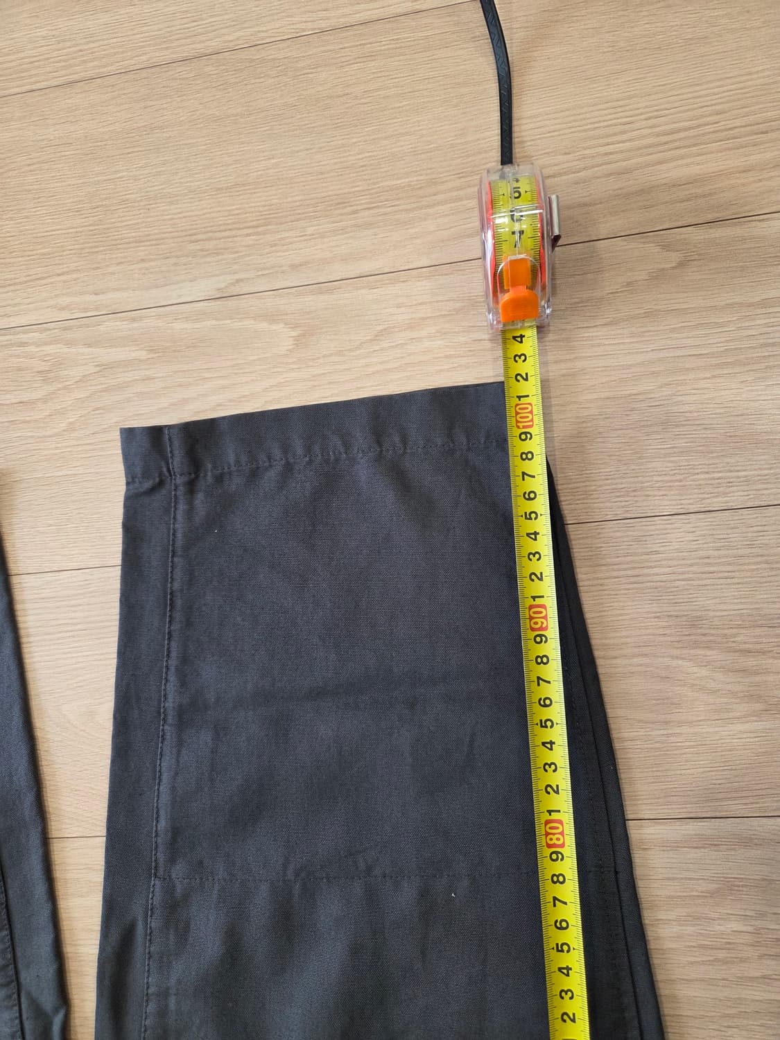 MILITARY PANTS COTTON-LINEN CANVAS RAVEN 상품이미지2