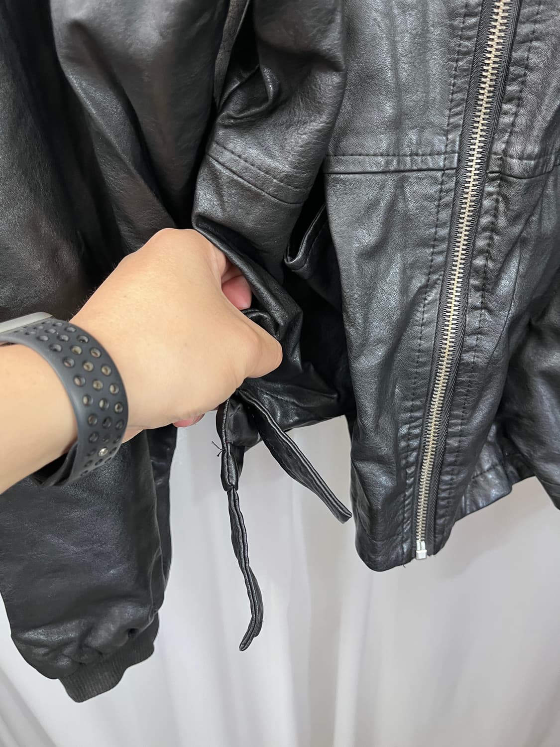 vintage leather jacket  상품이미지3