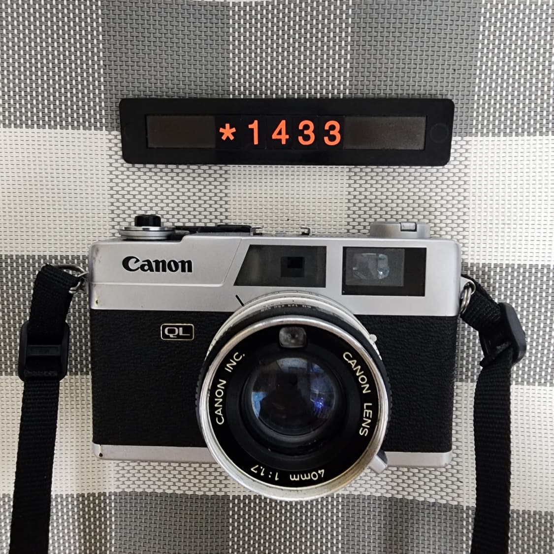 캐논 캐논넷 QL17 G3 초기모델 필름카메라 실버바디 상품이미지1
