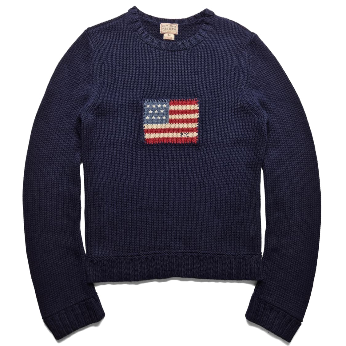 [L] 폴로 진스 성조기 니트 상품이미지2