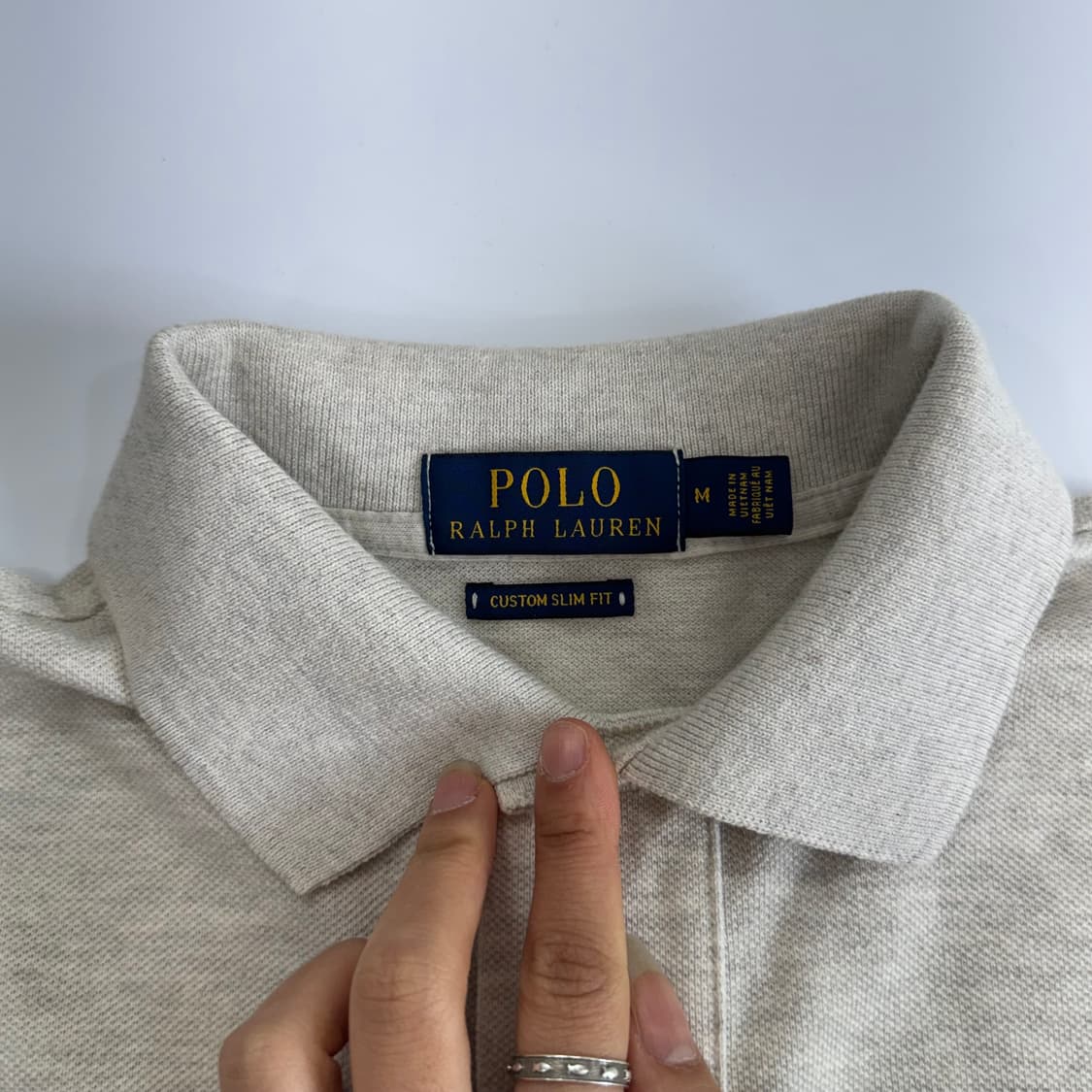 Polo 폴로 라이트 블루 포니 네이비 반팔 카라티  상품이미지5