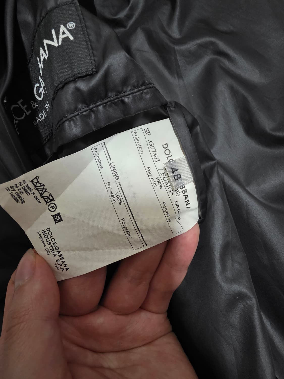 돌체앤가바나 라이더 레더 자켓 상품이미지8