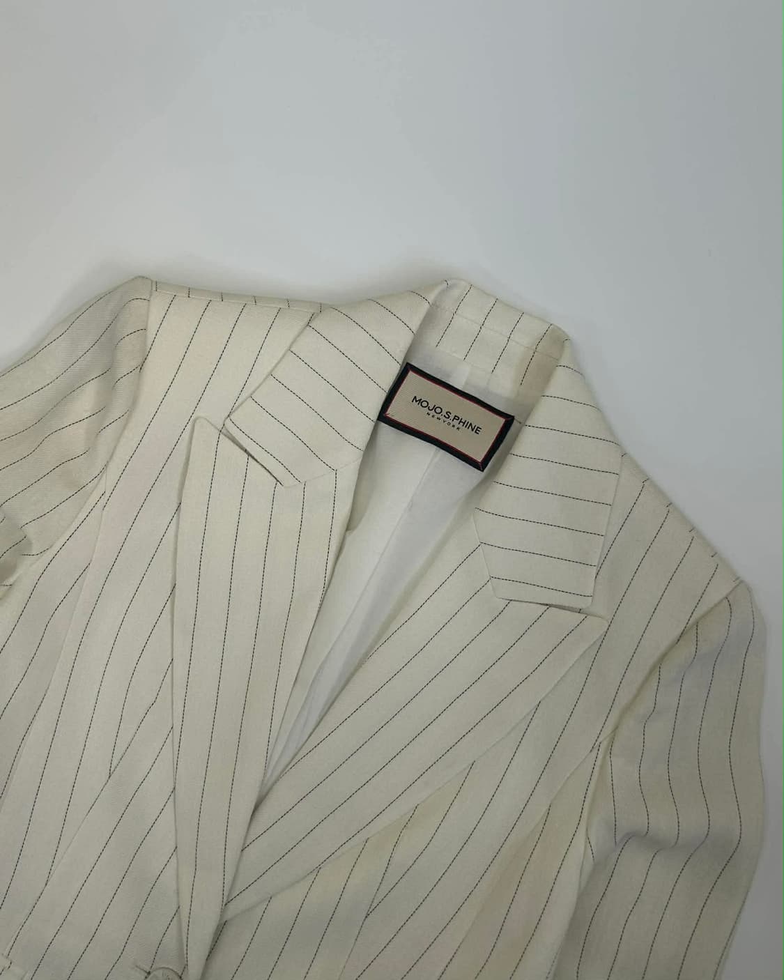 [S] 모조에스핀 20년 신형 핀스트라이프 블레이져 자켓 상품이미지6