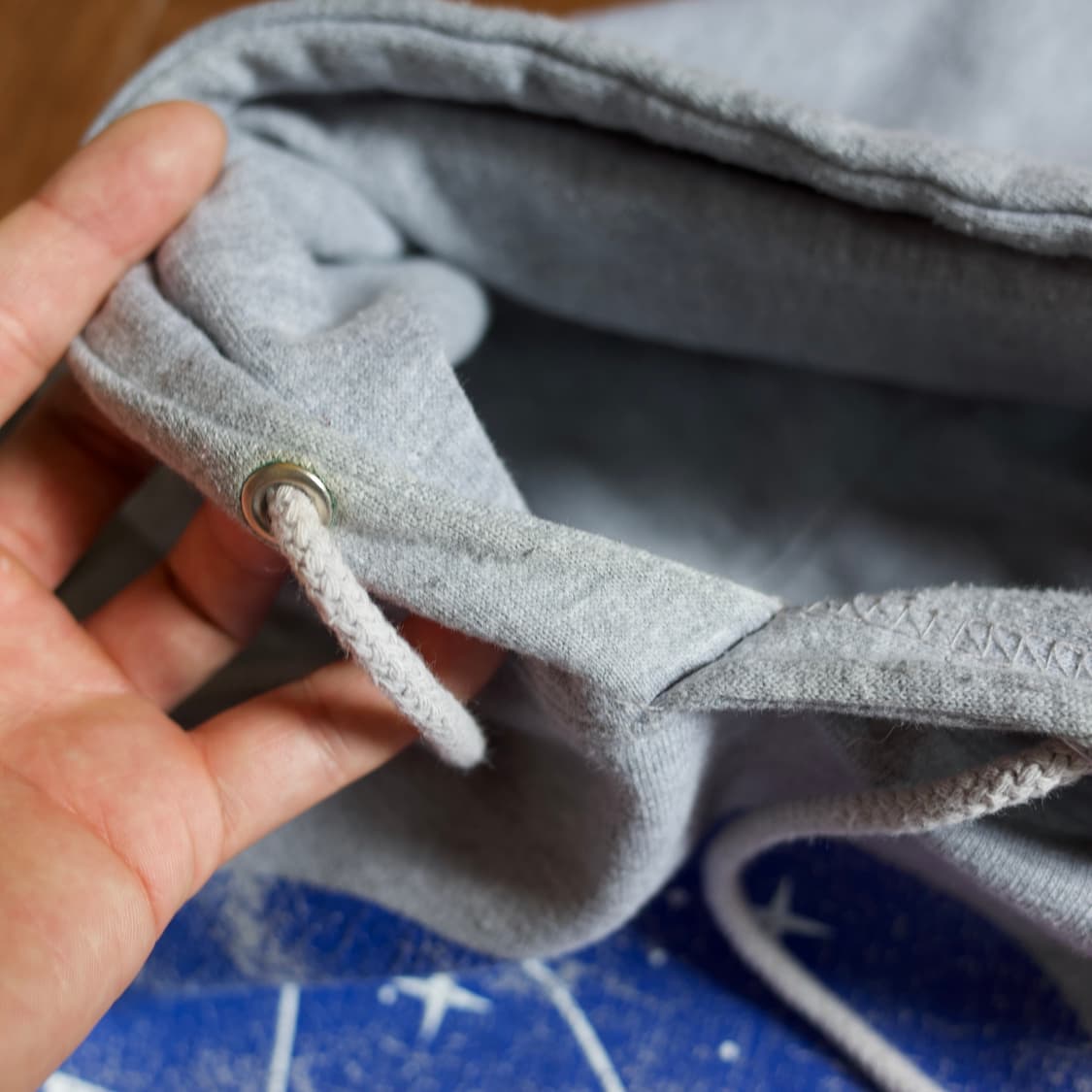 Nasa Life logo cotton hoodie 상품이미지7