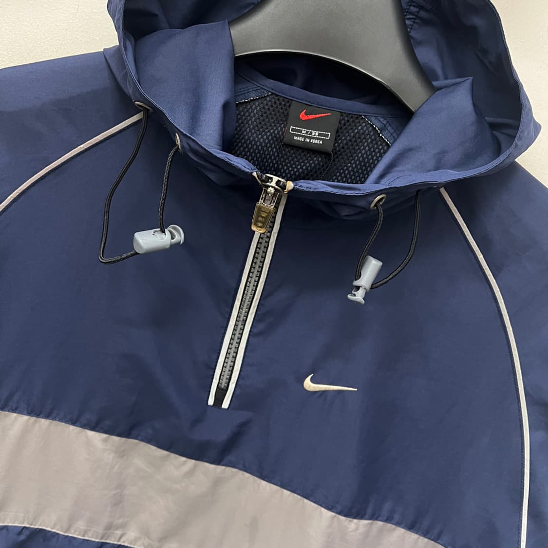나이키 올드스쿨 반집업 바람막이 아노락 M 상품이미지3