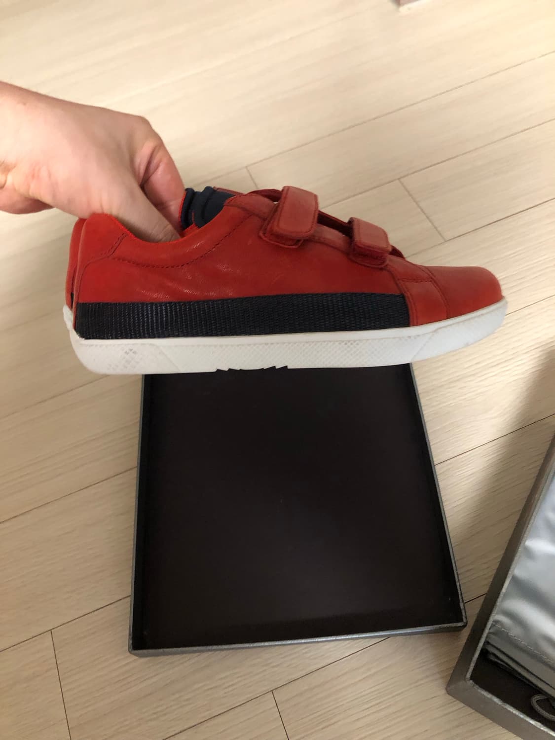 프라다 스포츠 키즈 스니커즈 200mm 상품이미지3