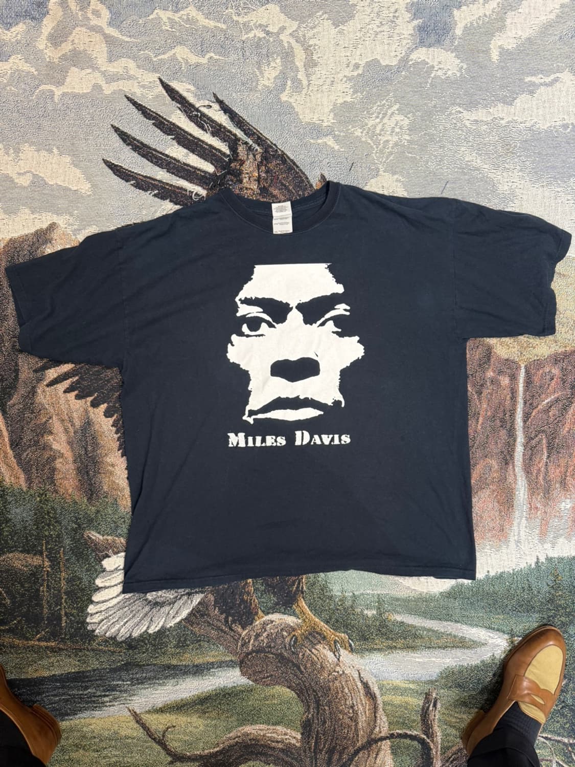 Miles Davis 재즈 아트 뮤지션 티셔츠 XXL 상품이미지1