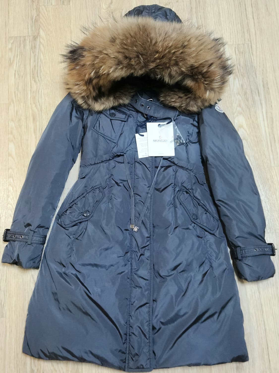 [정품] 몽클레어 패딩 자켓 코발트 경량 0 (여성용) 새상품급 한정판 상품이미지3
