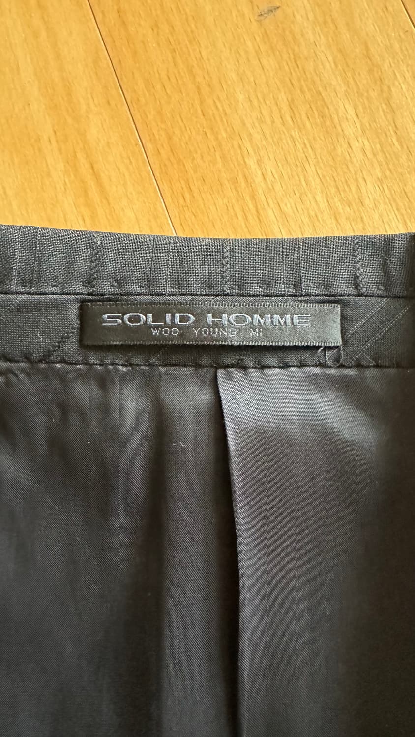 솔리드옴므 우영미 SOLID 정장 블레이저 슈트 정품 상품이미지6