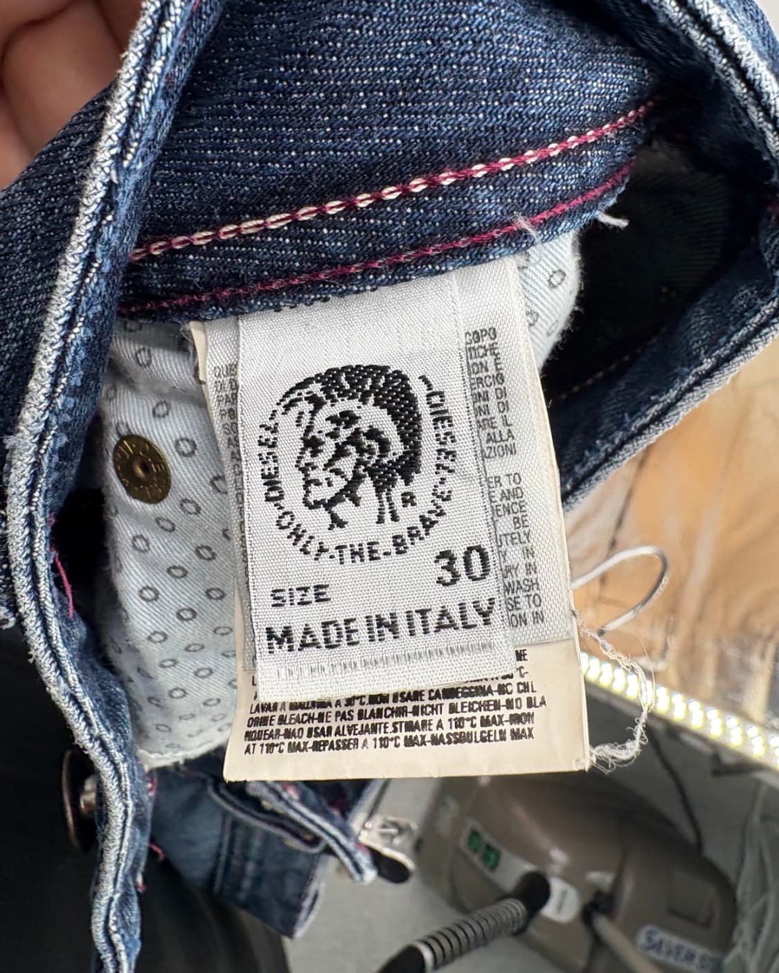 👖 DIESEL ZATHAN 부츠컷 데님 진 (2005년 이탈리아) 상품이미지4