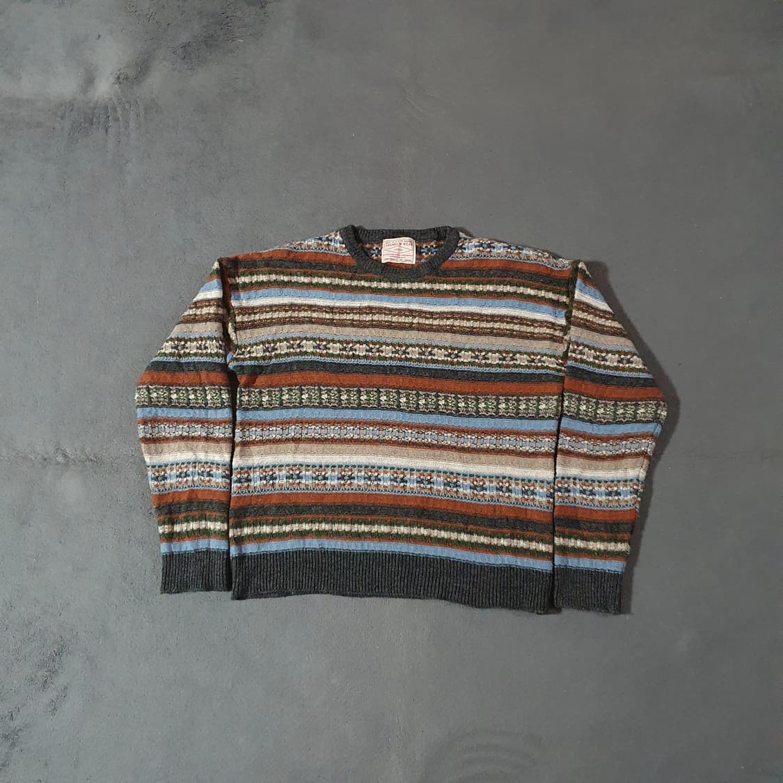 유라고 urago 리저브 자카드 니트 상품이미지3