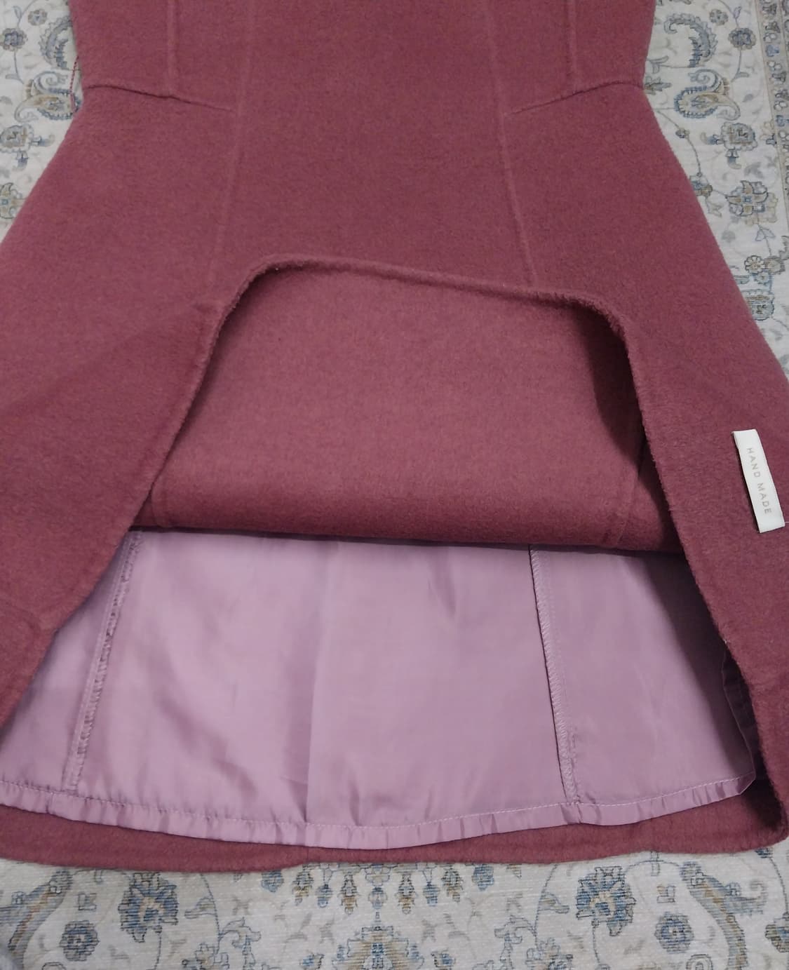 MIXXO 핑크 민소매 니트 원피스 (44-44반) 상품이미지4