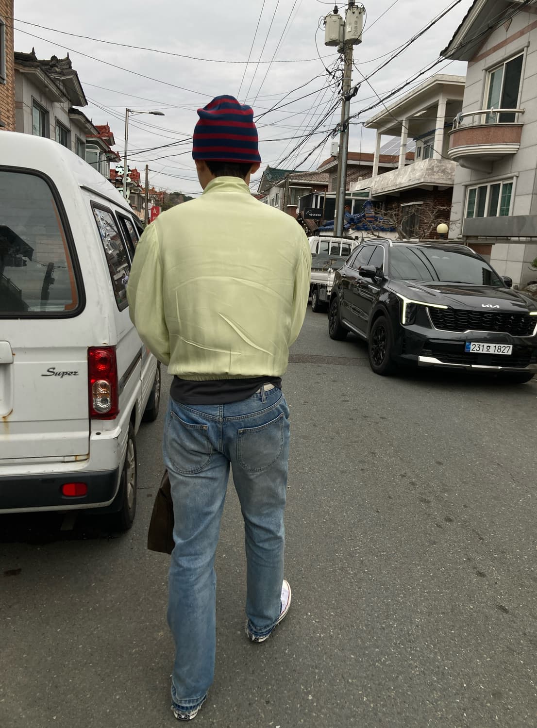 사파리스팟 사프3 리버시블 스트라이프 비니 상품이미지1