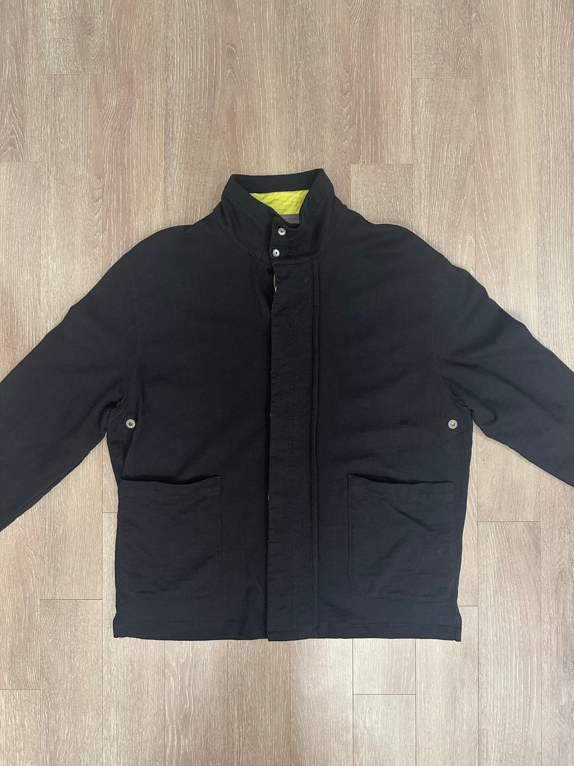 키코 리바이스 저지 가디건 블랙 S 사이즈 상품이미지1