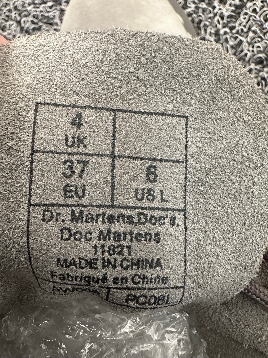 닥터마틴 스웨이드 부츠 UK4 / 235 상품이미지7