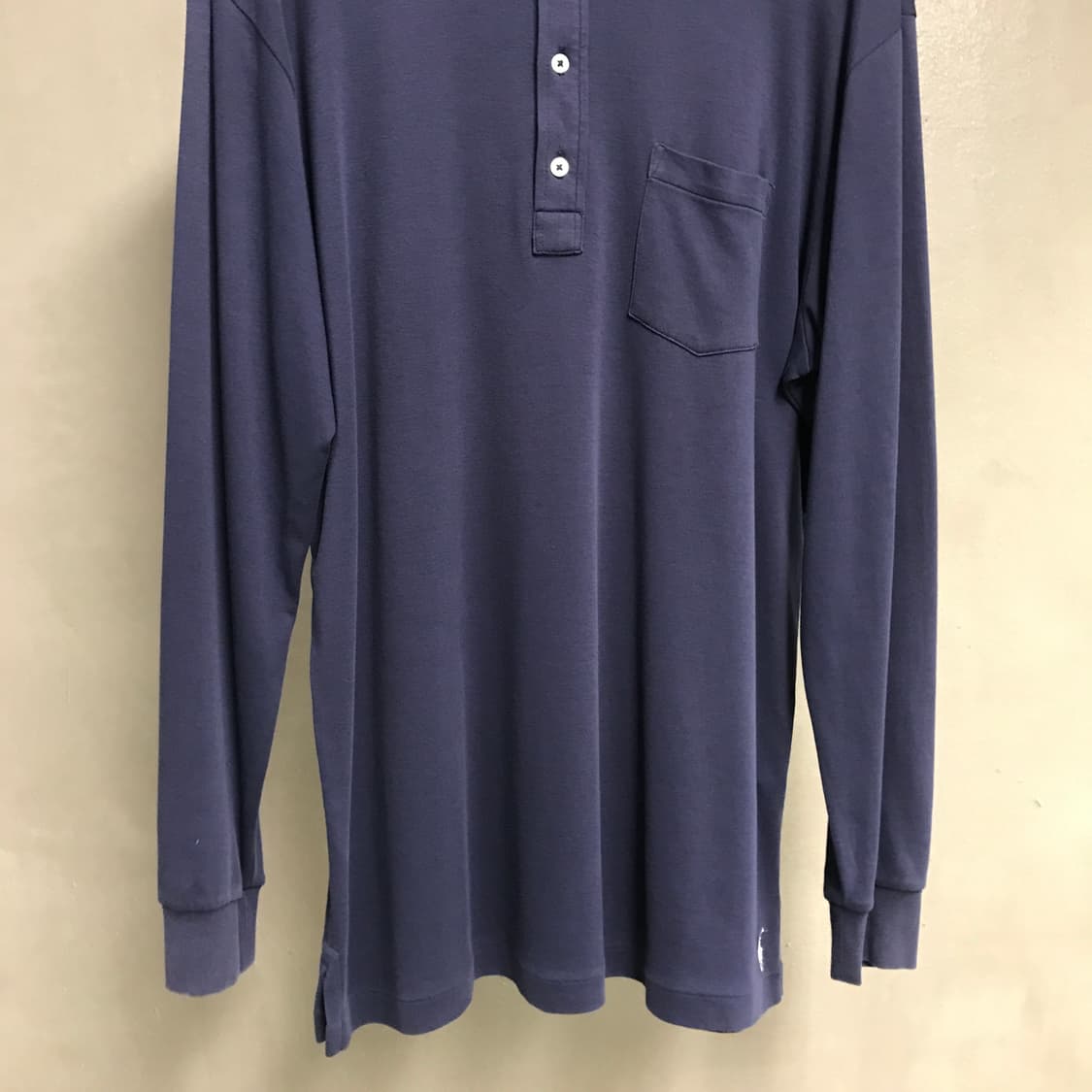 폴로 랄프로렌 PK 긴팔 카라티 네이비 L 상품이미지3