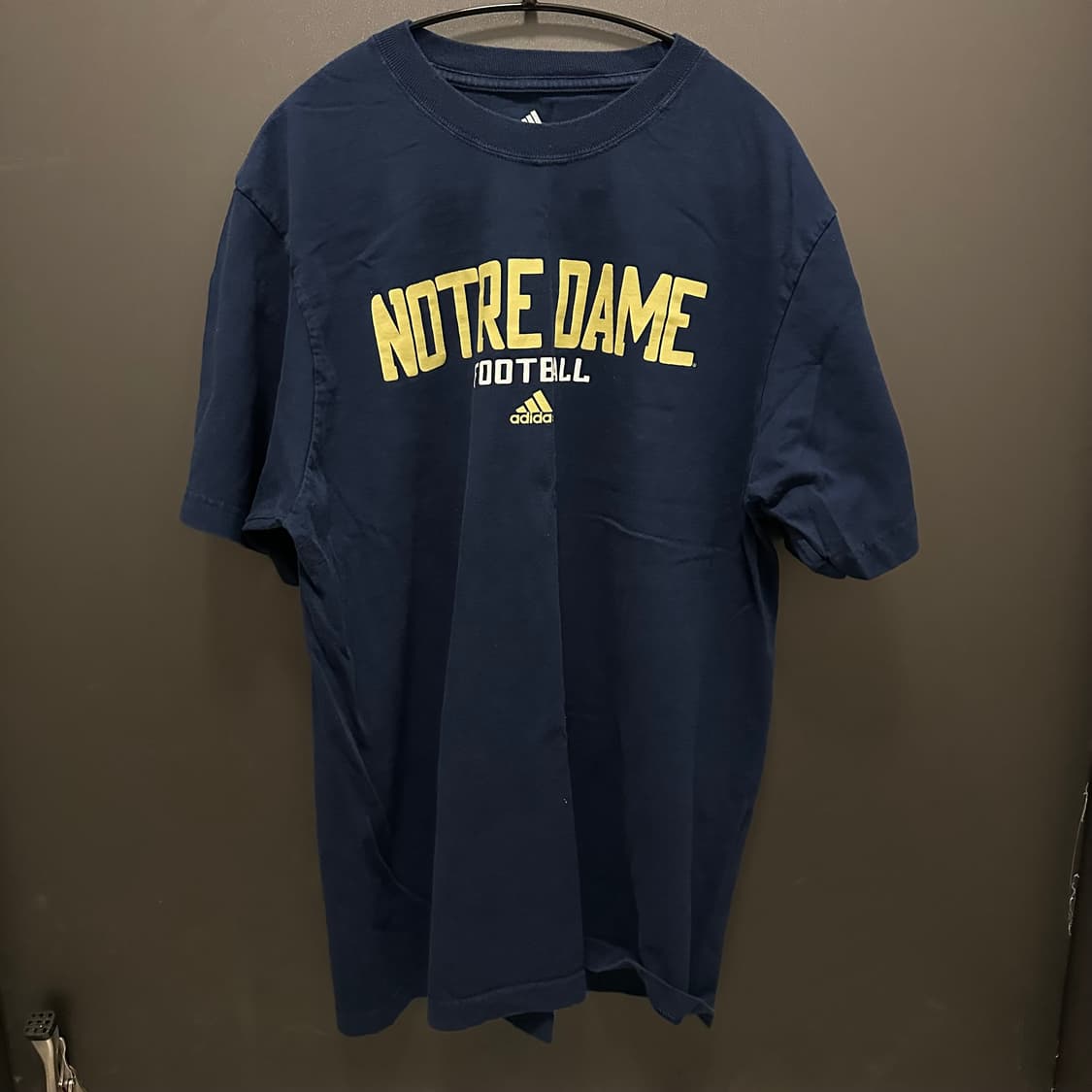 빈티지 아디다스 NCAA 풋볼 반팔 티샤츠 XL 상품이미지1