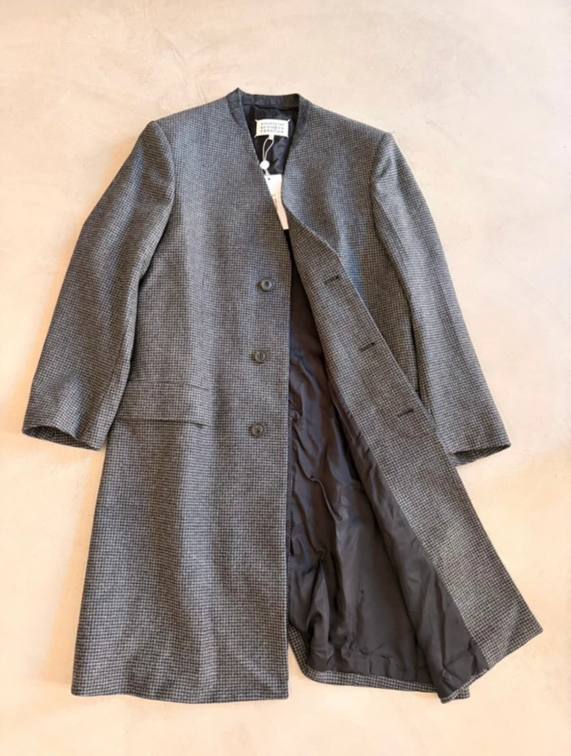 48사이즈 마르지엘라 카라리스 코트 그레이하운드 상품이미지2