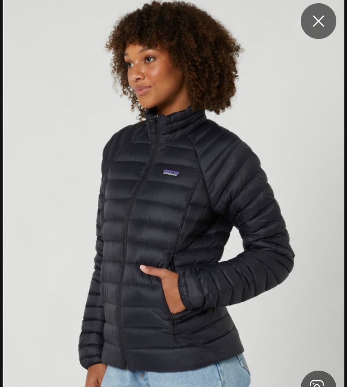 파타고니아 여성 경량 패딩 검정 블랙  상품이미지2