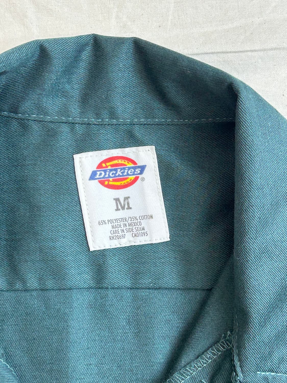 디키즈 워크웨어 빈티지 반팔셔츠 그린 상품이미지4