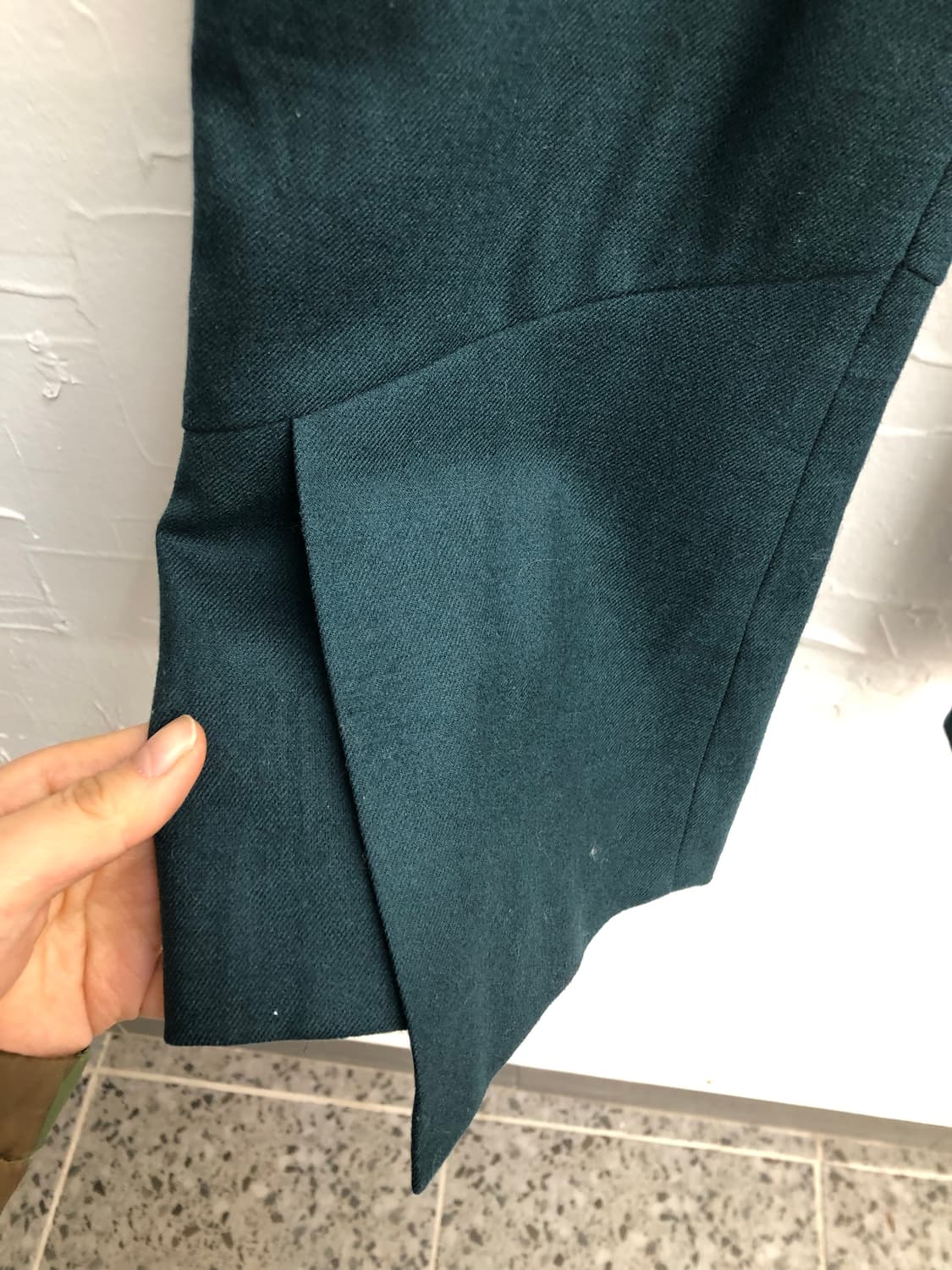 teal bell flare pants 상품이미지6